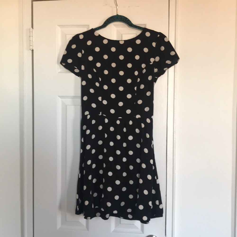 Topshop polka dot mini dress 2